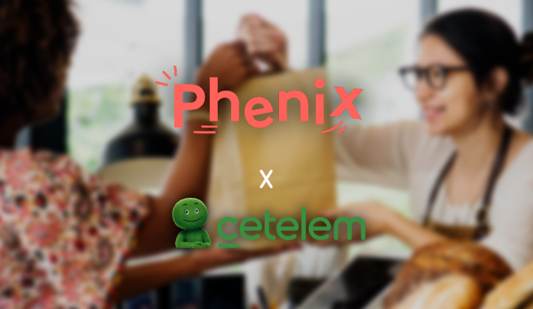 Visuel pour le partenariat entre Cetelem Portugal et Phenix