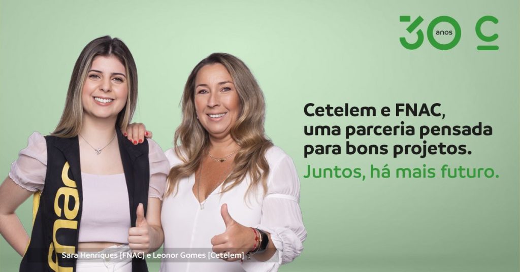 Juntos hai mas futuro campaign - 30th anniversary Cetelem Portugal