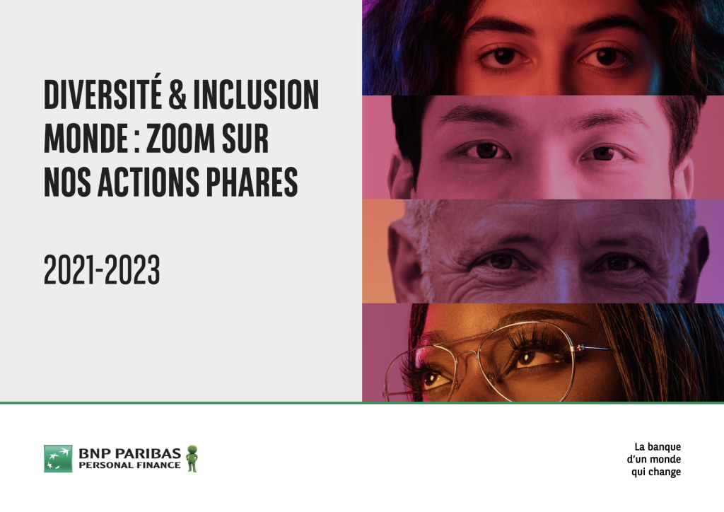 Rapport Diversité et inclusion BNP Paribas Personal Finance 2023
