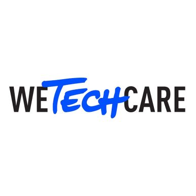 Logo WetechCare, association soutenue par La Fondation Cetelem pour le partage numérique et la transmission de compétences