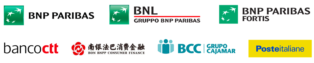 logos Banking Partnerships BNP Paribas Personal Finance