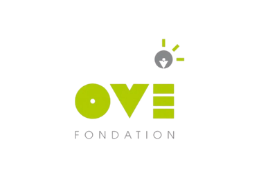 Logo OVE Fondation, association soutenue par La Fondation Cetelem pour le partage numérique et la transmission de compétences numériques
