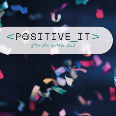 Bannière pour le label Positive IT