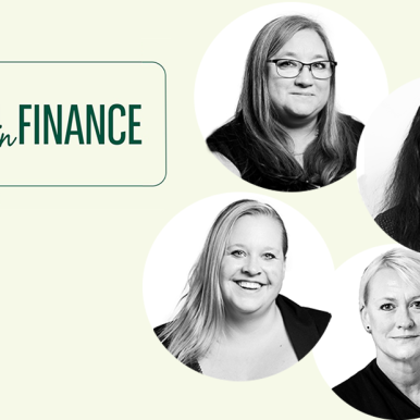 Banner for Women in Finance