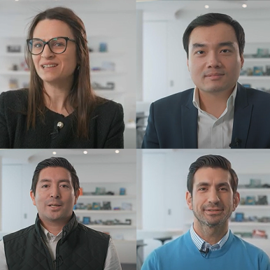 Visuel avec les 8 collaborateurs qui ont participé à la vidéo de la Tolérance Zéro contre le racisme, parlant chacun dans leur langue natale.