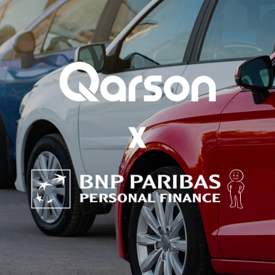 Visuel illustrant le nouveau partenariat entre Larson et BNP Paribas Personal Finance