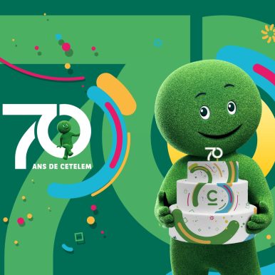 bannière anniversaire 70 ans Cetelem en France