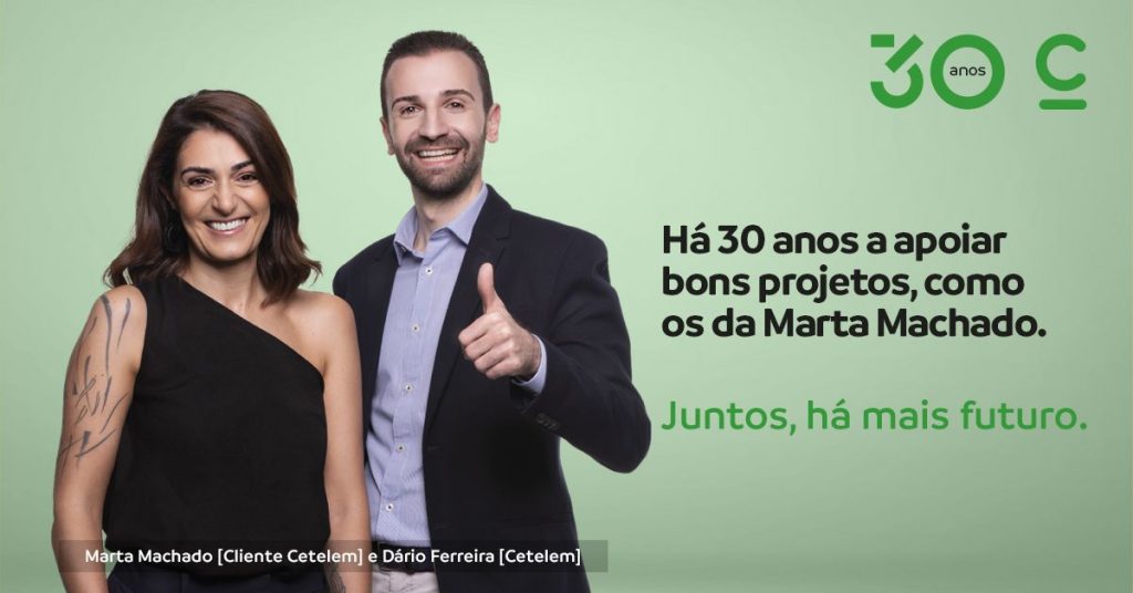 Juntos hai mas futuro campaign - 30th anniversary Cetelem Portugal