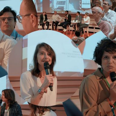 Collage de photos de retour sur la conférence du Retail Summit 2024 avec les partenaires de BNP Paribas Personal Finance